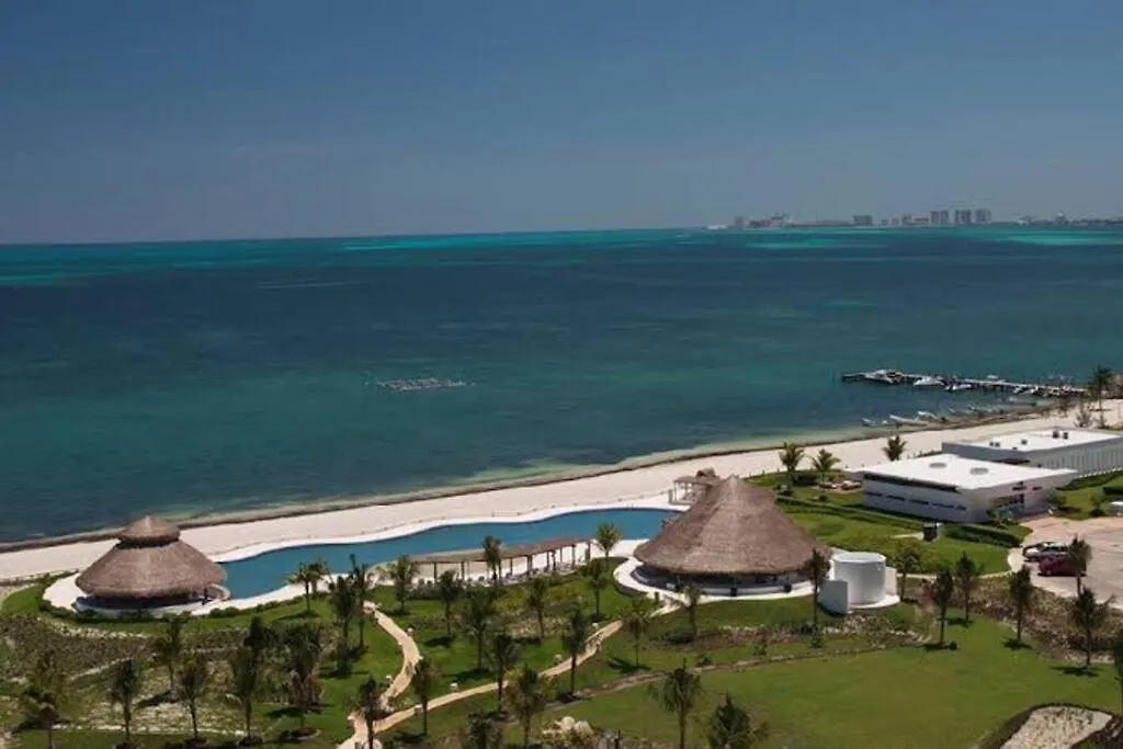 Hermoso Condo De 2 Habitaciones Frente Al Caribe Cancún Apartamento